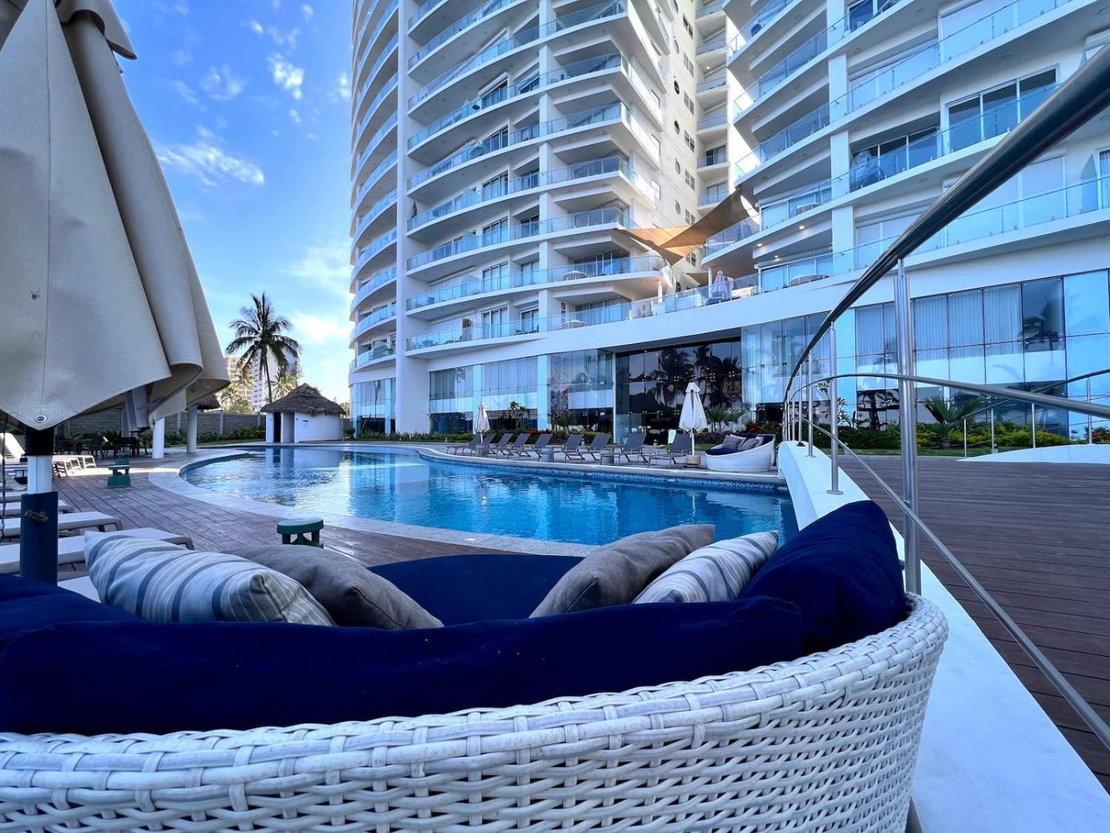 Camino Al Mar "Departamento En Playa" Apartment Mazatlan Bagian luar foto